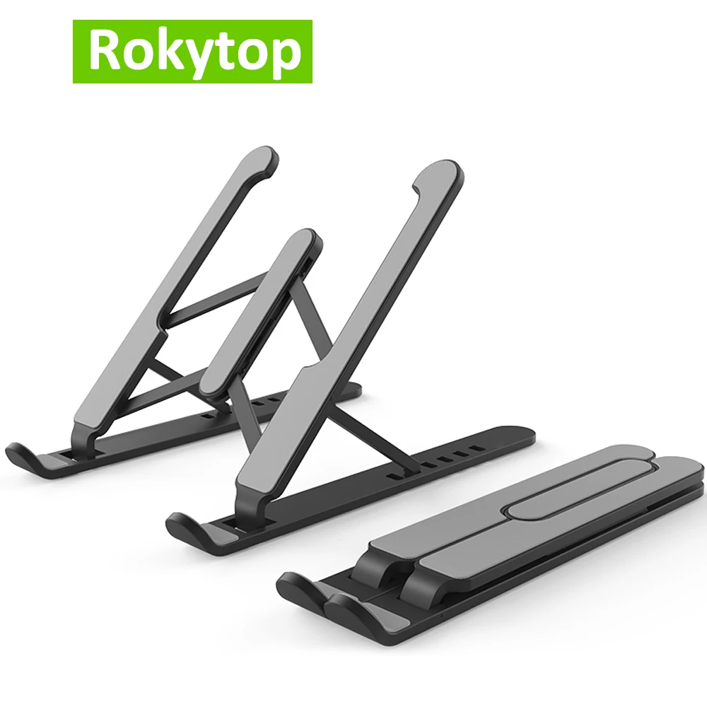 Universal Laptop Stand Adjustable Notebook Holder for Macbook Non-slip Foldable Cooling Base Bracket for Laptop/Tablet/phone