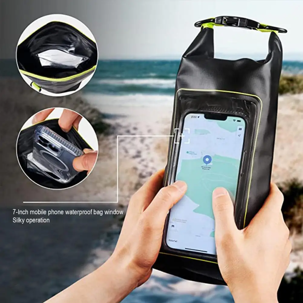 

Waterproof Phone Storage Pouch Waterproof Phone Pouch with Capacity Dry Bag for Cell Phones Sunglasses Sunscreen Ideal for Beach
