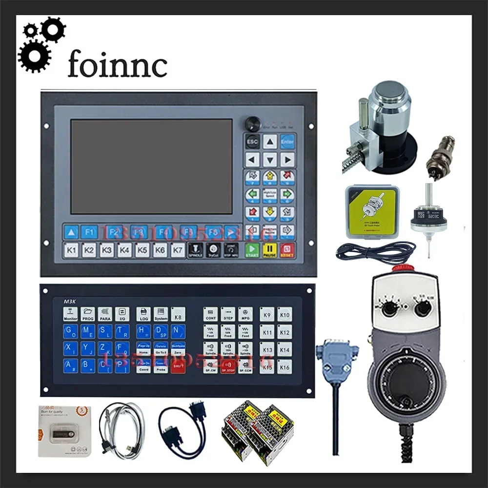 Cnc Ddcs- Expert 3/4/5 Axis Off-line Controller Supports Closed-loop Stepper /Atc Controller To Repla Ddcsv3.1