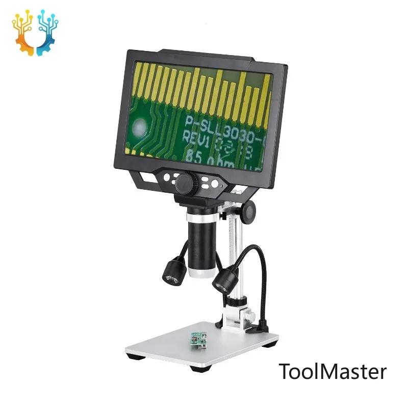 【2026】G1600 Microscope 1600X Digital Microscope 9 Inch LCD Screen 1080FHD 12 Million Pixels Industrial Repair Phone