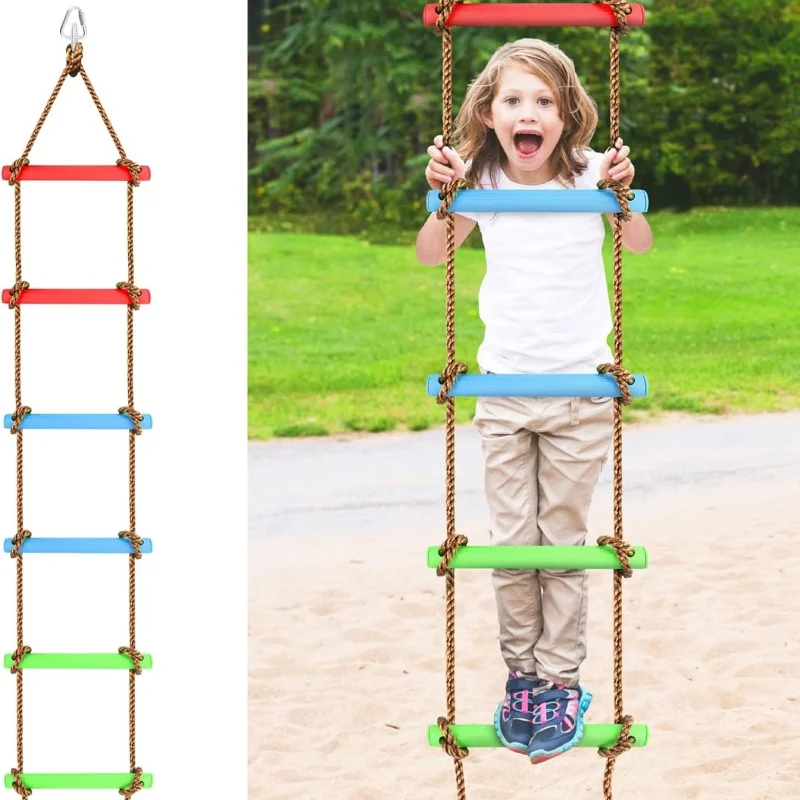 

Children's Swing Mountaineering Sports Equipment Hanging Rope Outdoor Swing Indoor Ring Tree Climbing Rope
