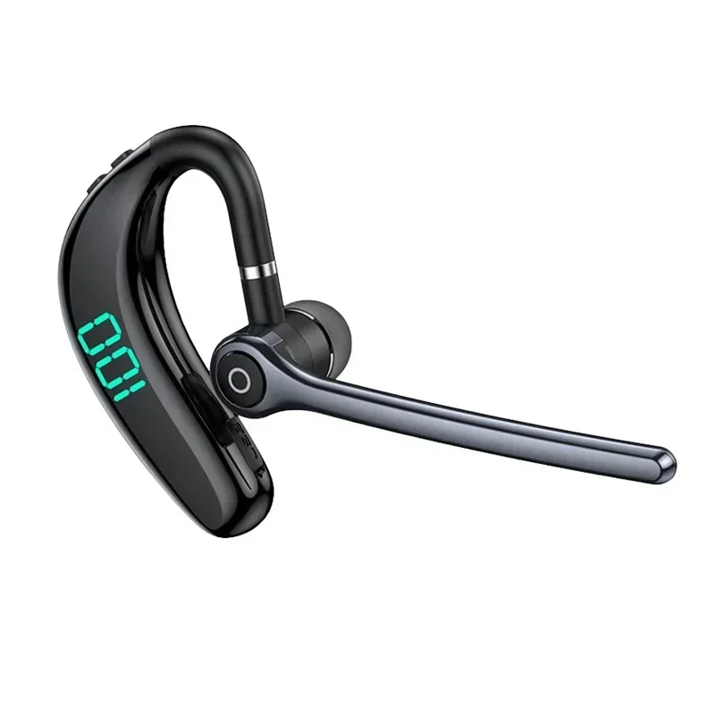 

Wireless Bluetooth Headset Headphones With Microphone Earphones Handsfree Noise Canceling For Talking Business Driving Audifonos