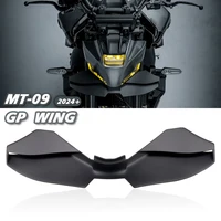 Para YAMAHA MT-09/SP GP WING DOWNFORCE SPOILERS delanteros desnudos MT09 GEN 4 2024 2025 alerón delantero alerón inferior labio inferior