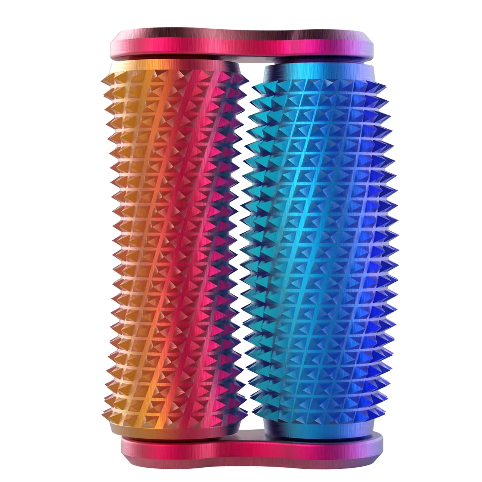 3D Printed Hand Massage Roller Toy Roller Spiky Grippie Anxiety Relief Decompression Fidget Toy Portable Hand Relaxation Tool