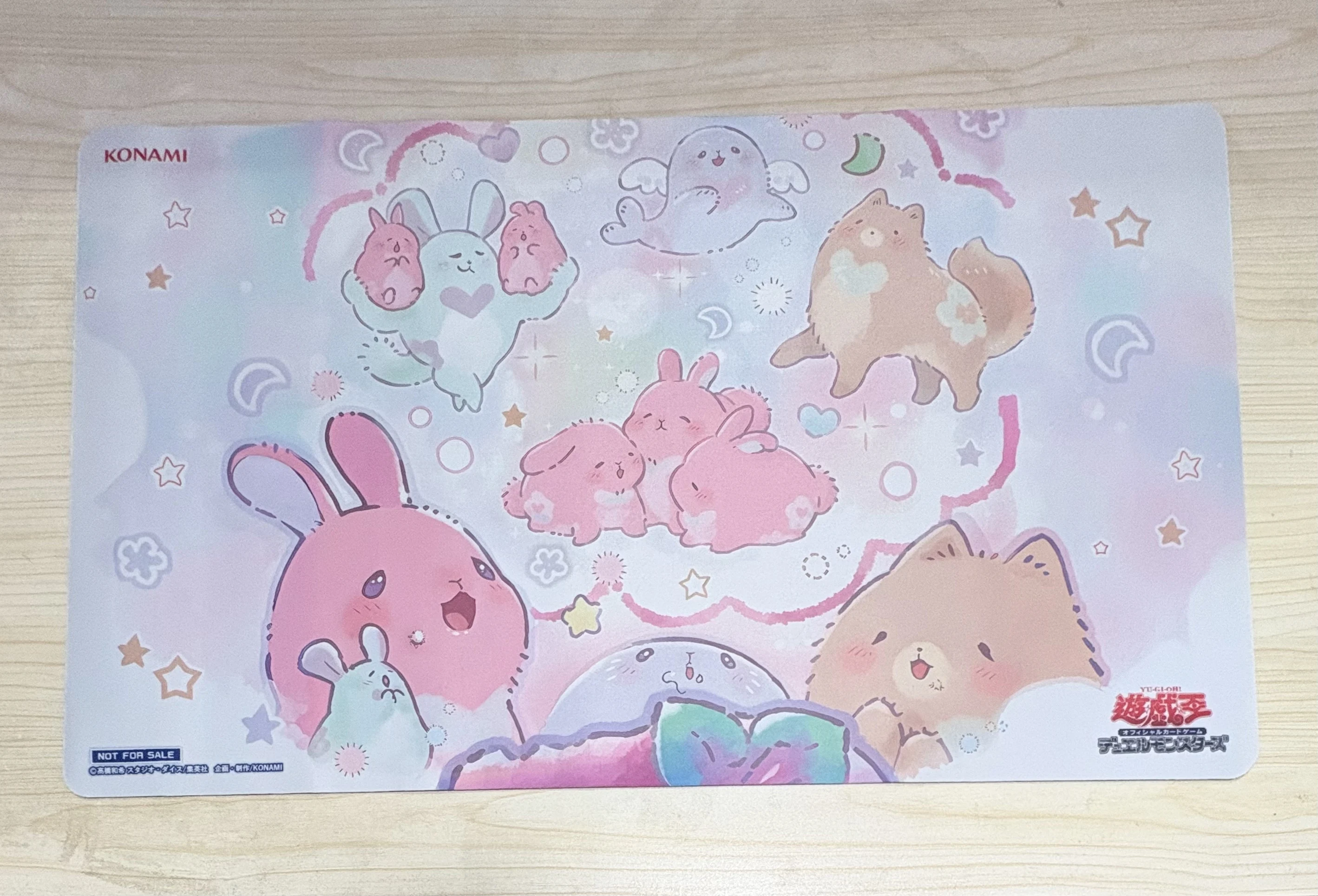 YuGiOh Melffys' Joyful Surprise Playmat DIY TCG CCG Board Game Pad Trading Card Game Mat Rubber Mousepad Free Bag 600x350x2mm