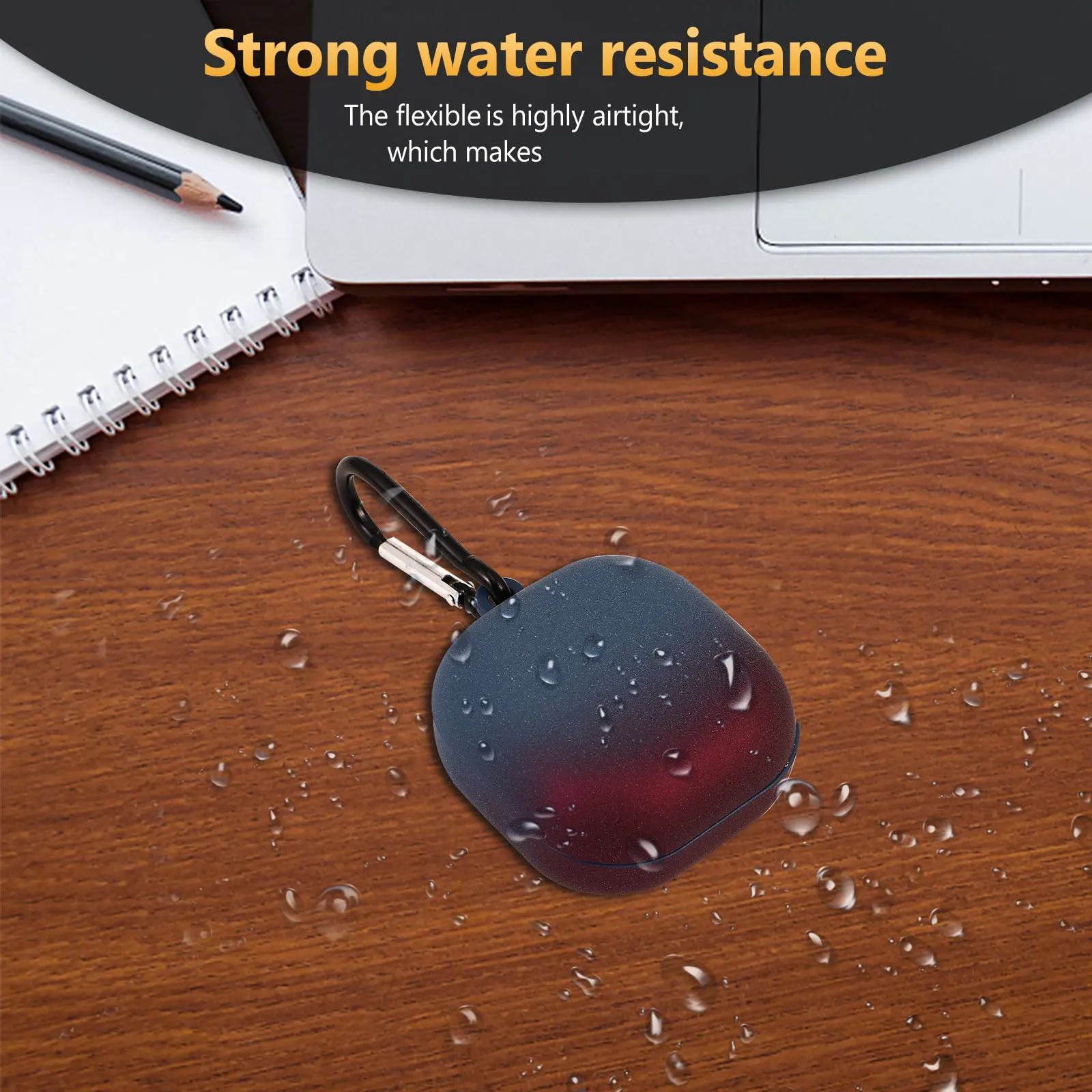 

Headphone Storage Cover Dust Proof Anti Lost Earphone Case Color Small Size Lightweight Travel Portable Plastic Bag