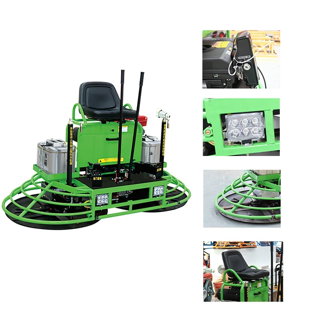 Durable Ride-on Power Trowel Finishing Machine for Smooth Concrete Surfaces