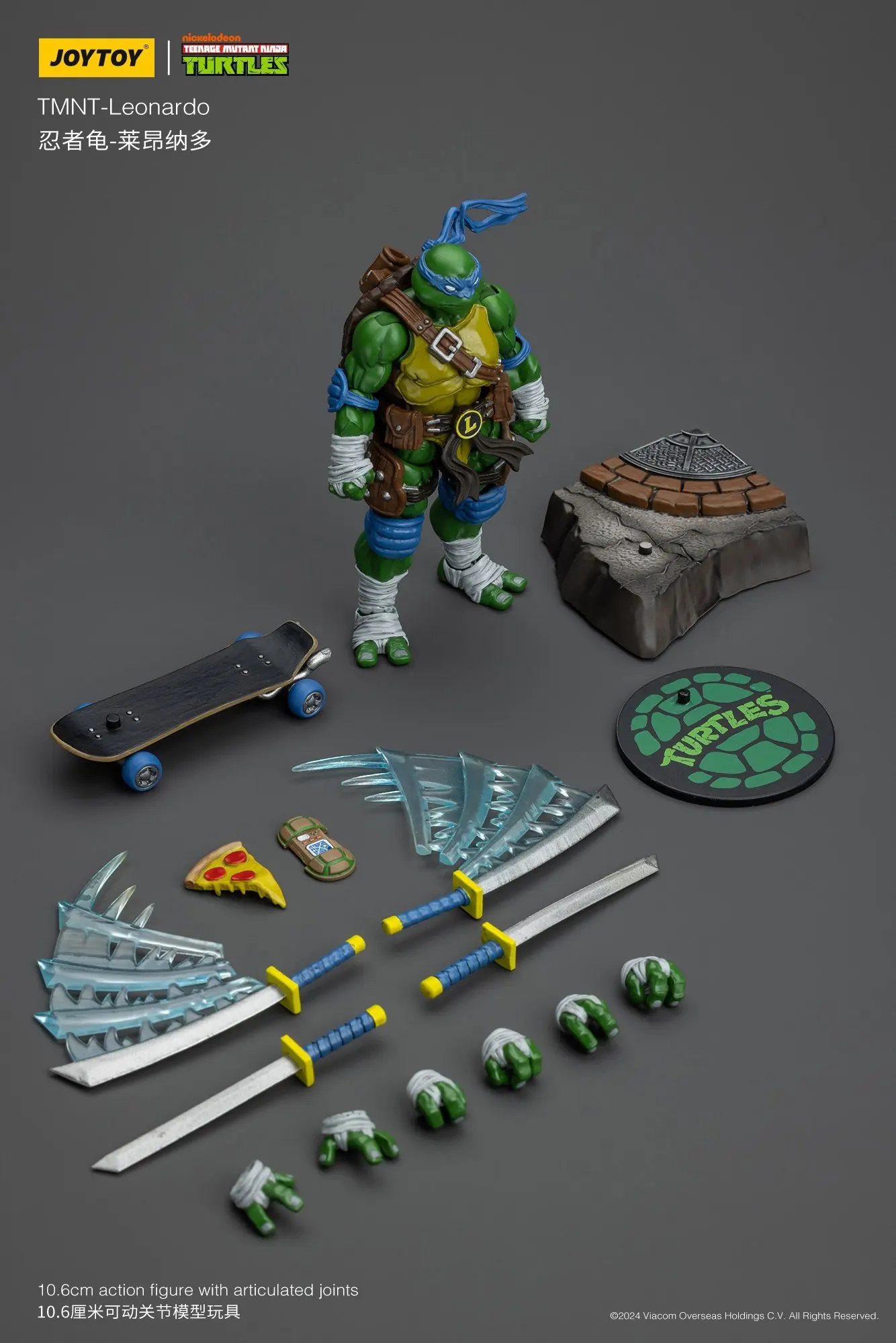 4 Joytoy Teenage Mutant Ninja Turtles Schaal 1/18 Gelede Actiefiguren Speelgoed Raphael Leonardo Donatello Michelangelo Op Voorraad