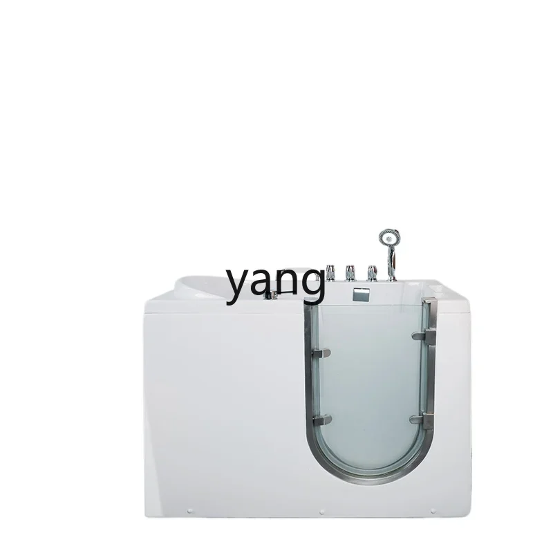 

Lh elderly special bathtub small apartment side door walk-in seat non-slip intelligent constant temperature
