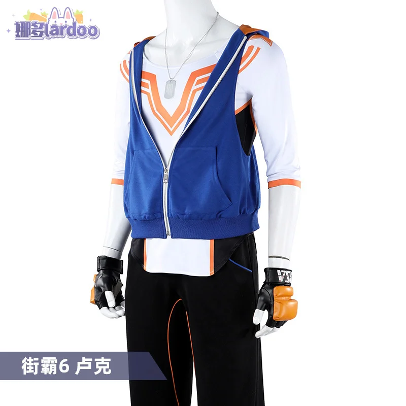 

Street Fighter 6 Luke Cosplay Costume Uniform Halloween Carnival Party Christmas Play Role Clothes Clothing for Men