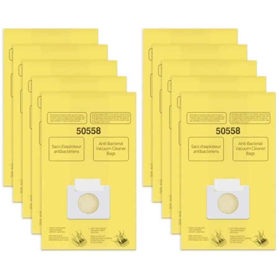 

Мешки для пылесосов, замена для Kenmore Canister Type C/Q 5055, 50555, 50557, 50558, серий 200, 400, 600, 700
