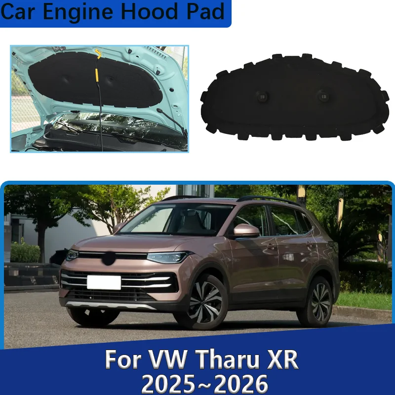 

Автомобильные коврики на капот для Volkswagen Tharu XR, аксессуары 2025 2026, теплоизоляционные подушечки, звукоизоляционный хлопковый чехол, автомобильные аксессуары