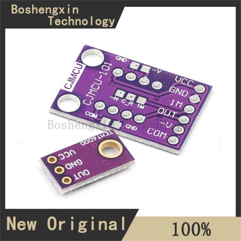 1Pcs OPT101 TEMT6000 Ambient Light Sensor Analog Light Intensity Module Visible Light Sensor