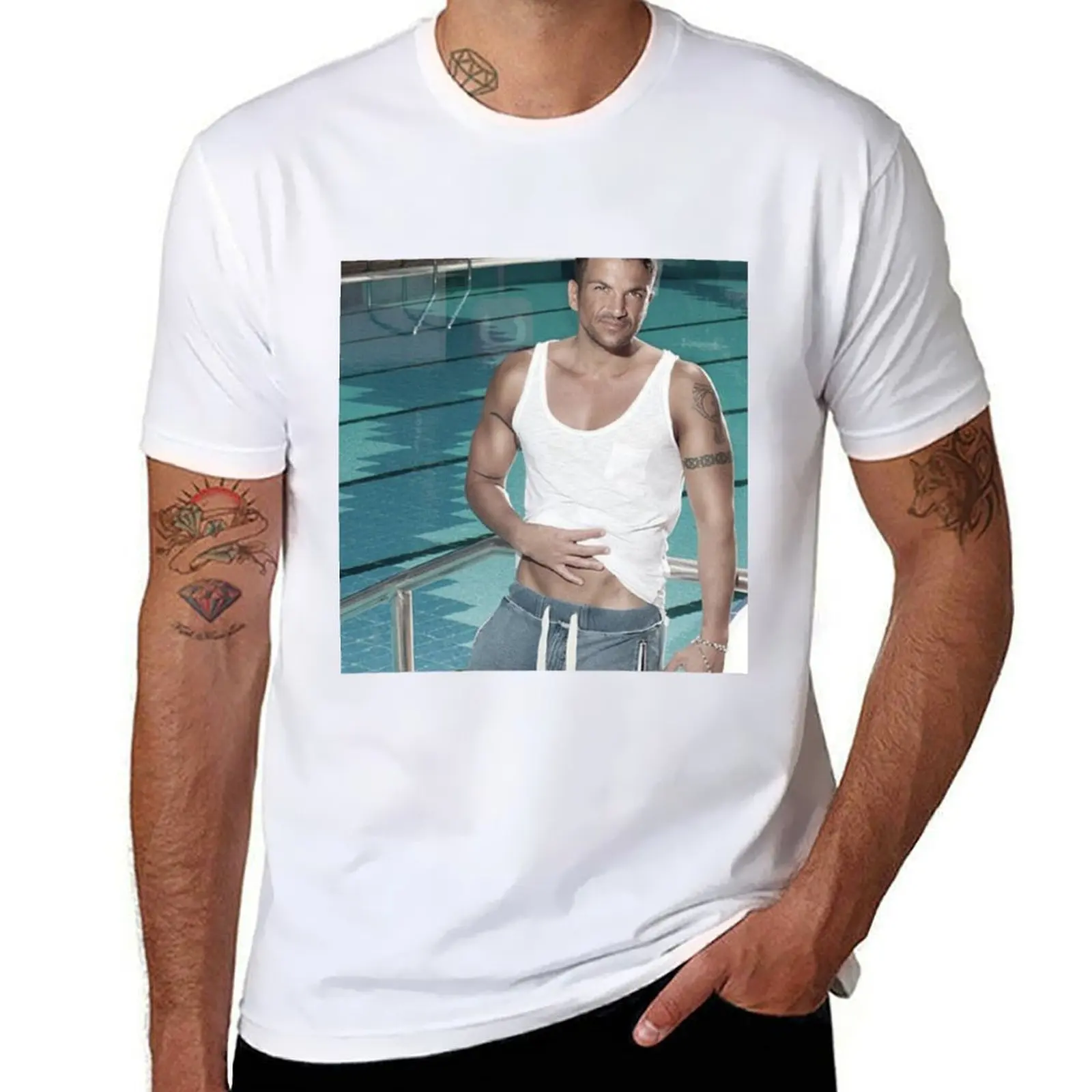 

Peter Andre T-Shirt t shirt man designer t shirt man plain t shirts cotton 100% T-Shirt