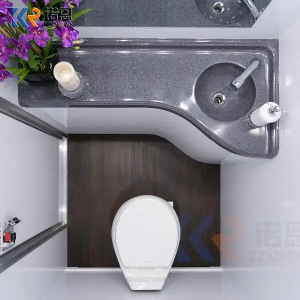 Portable Shower Toilet Trailer Luxury Restroom Trailers Portable Toilet Shower High Standard Various Application Scenarios