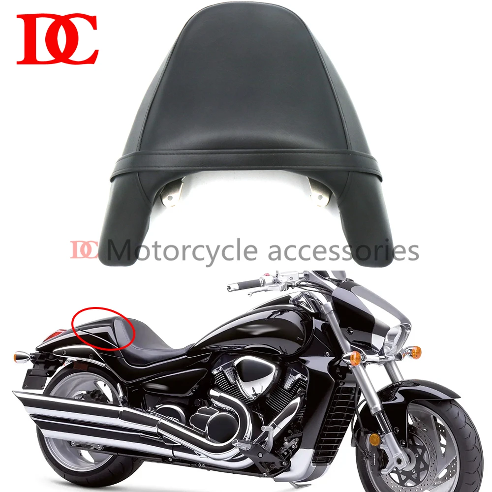 Motorcycle Rear Passenger Pillion Seat Cushion Soft Leather Seat For Boulevard M109R M109R2 2006 2007 2008 2009 2010 2011 2012