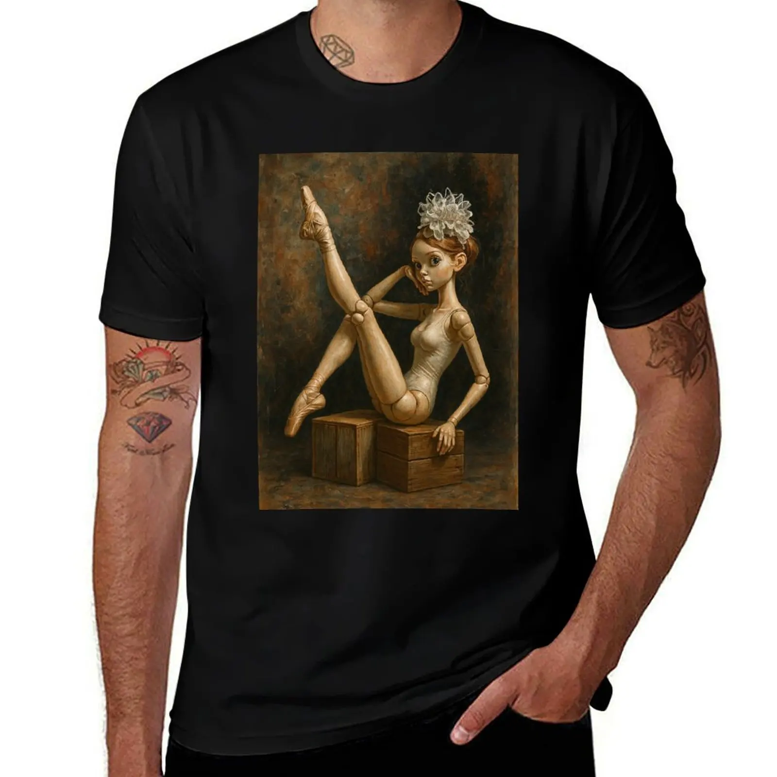 

BJD ballerina T-Shirt shirts graphic tee affliction shirts luxury designer men tshirt