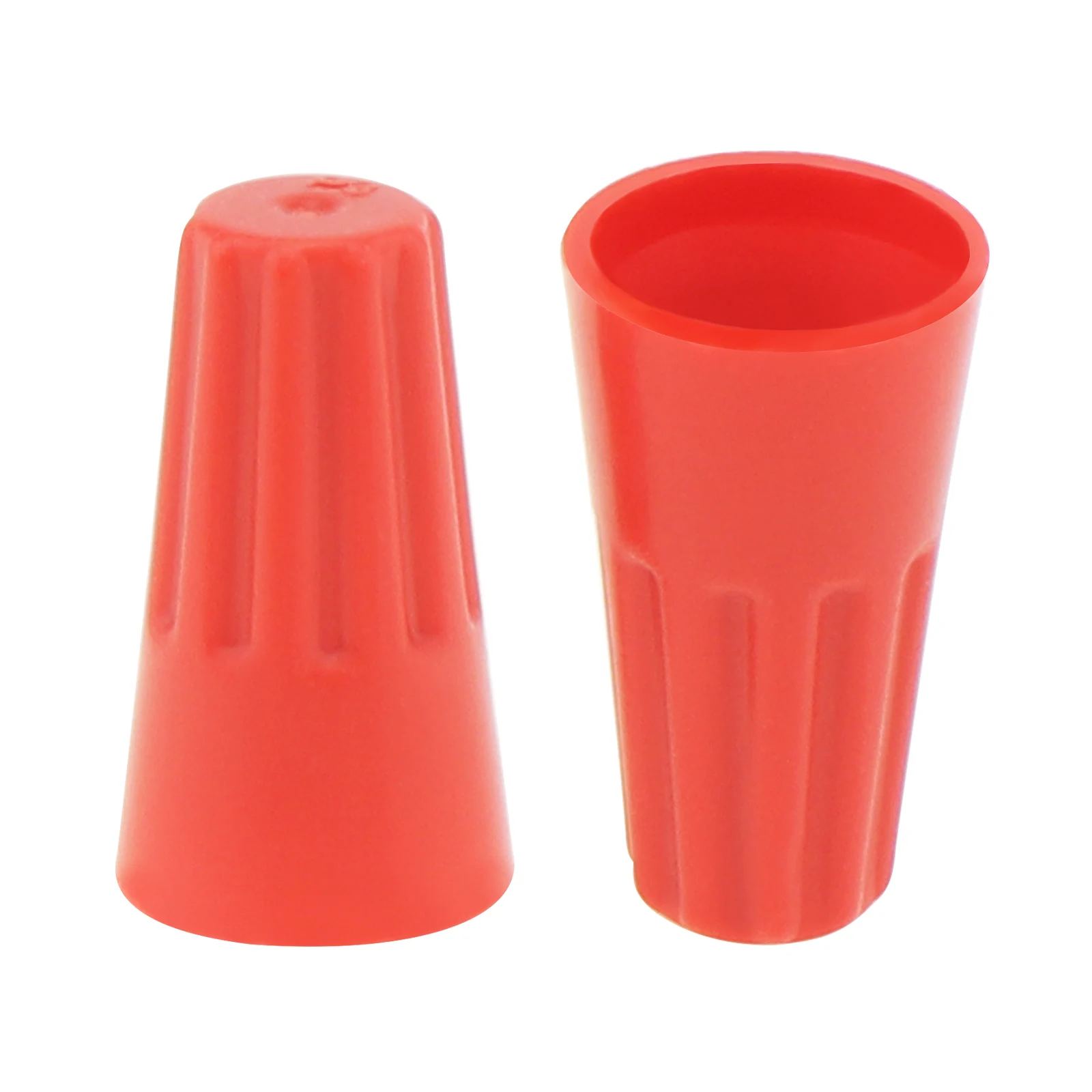 450pcs P3 Type Wiring Cap Connecting Terminals Electrical Wire End Connectors Ribbed Caps Small Wire Connectors Nuts