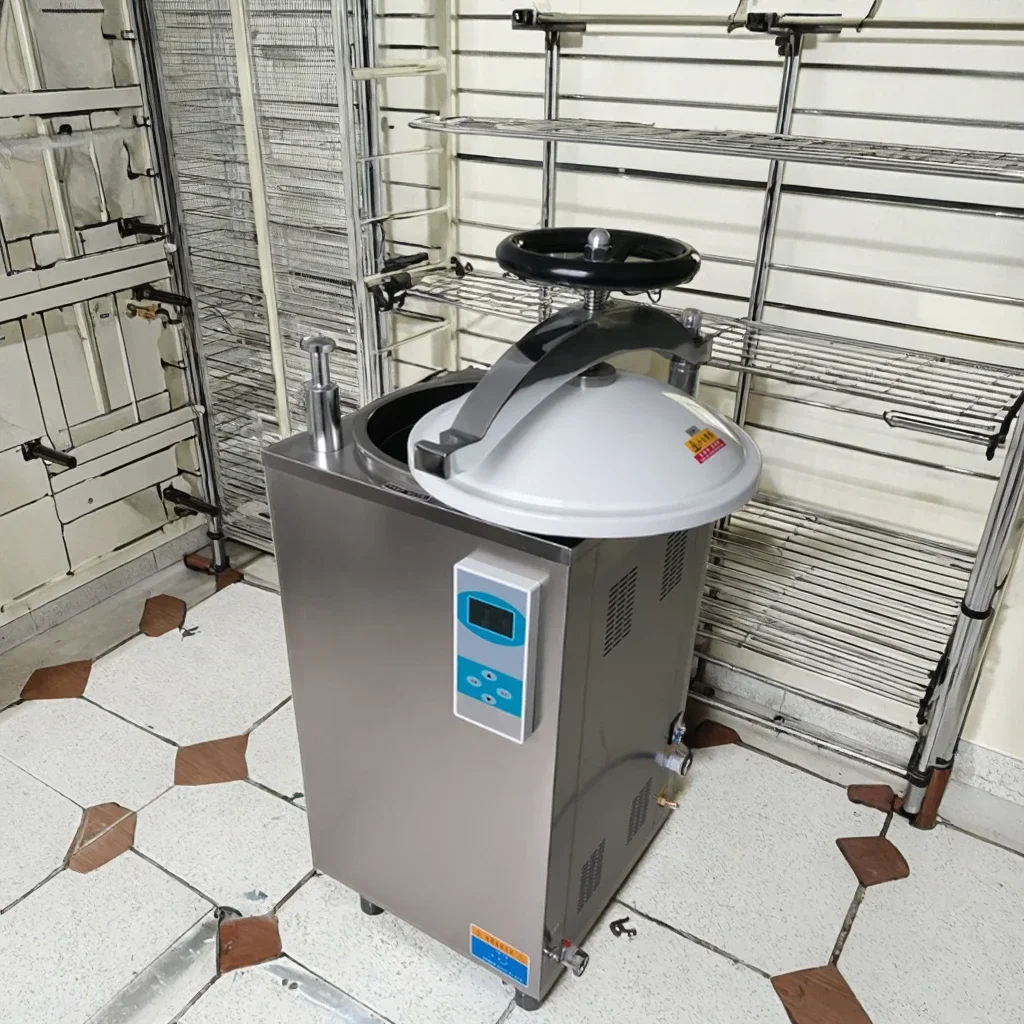 Disinfector for Laboratories Digital AutoclaveDigital Sterilizer with LCD Interface and Precision Temperature Control Food