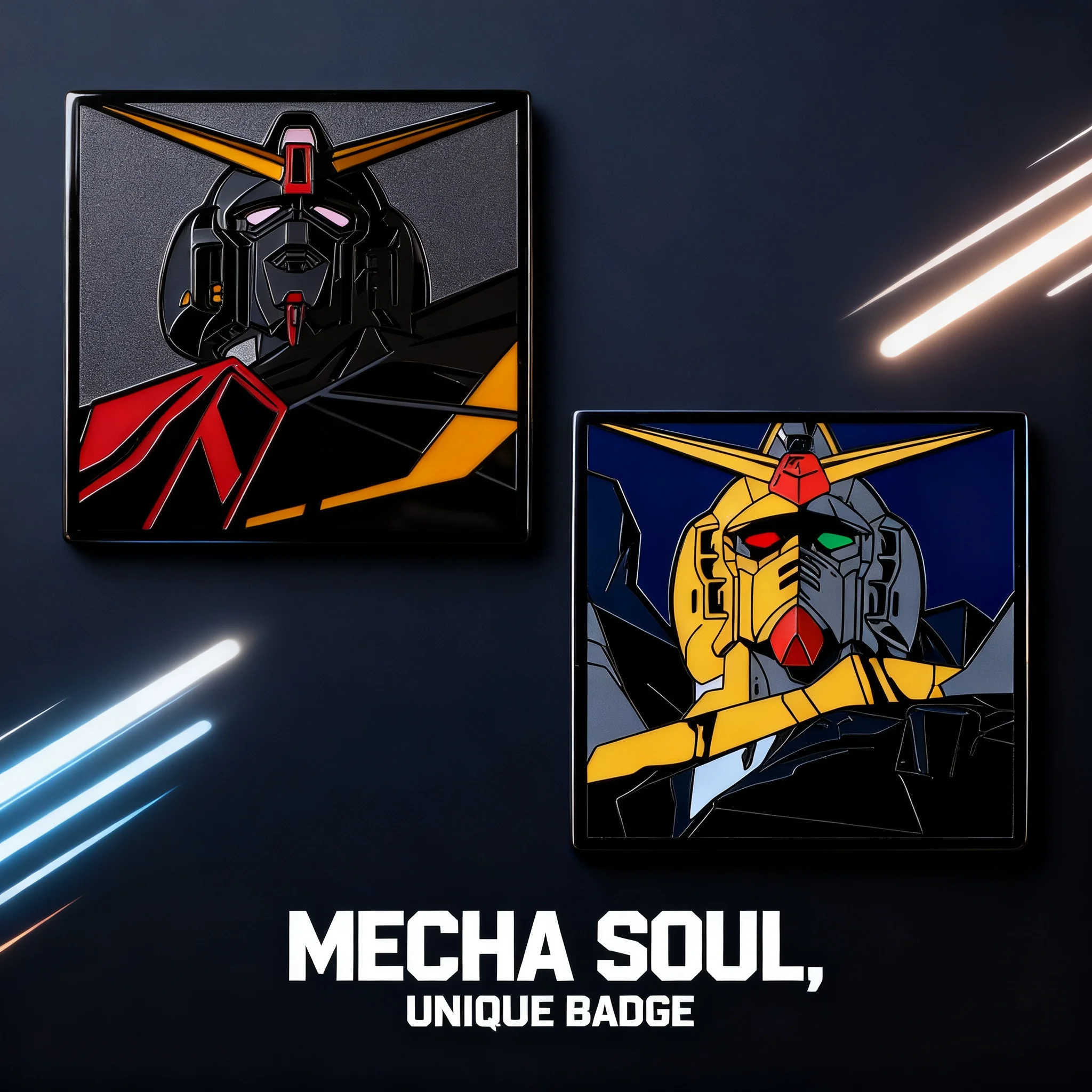 

Gundam Mecha Anime Badge Pin Alloy Brooch Clothing Backpack Accessories Cross Border Hot Selling Fashion Jewelry Ornament