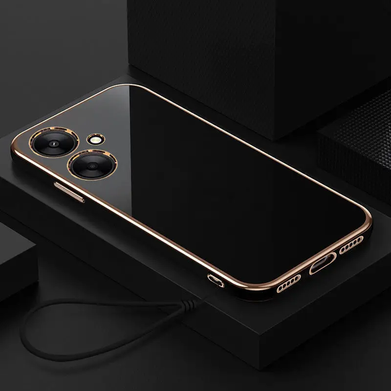 Funda para Realme 10 Pro + Plus Realme 10 Pro Realme 10 Realme 10s 10T 5G cubierta caramelo parachoques transparente funda de teléfono líneas onduladas suaves