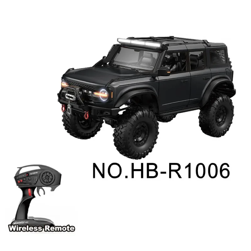 New 1/10 RC Car 4WD RTR HB R1001 Horse Full Scale with LED 2.4G