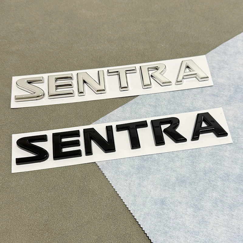 لسيارة SENTRA شعار الرسالة الخلفية الذيل الجذع الشارات شارة ملصق مائي التصميم اكسسوارات السيارات