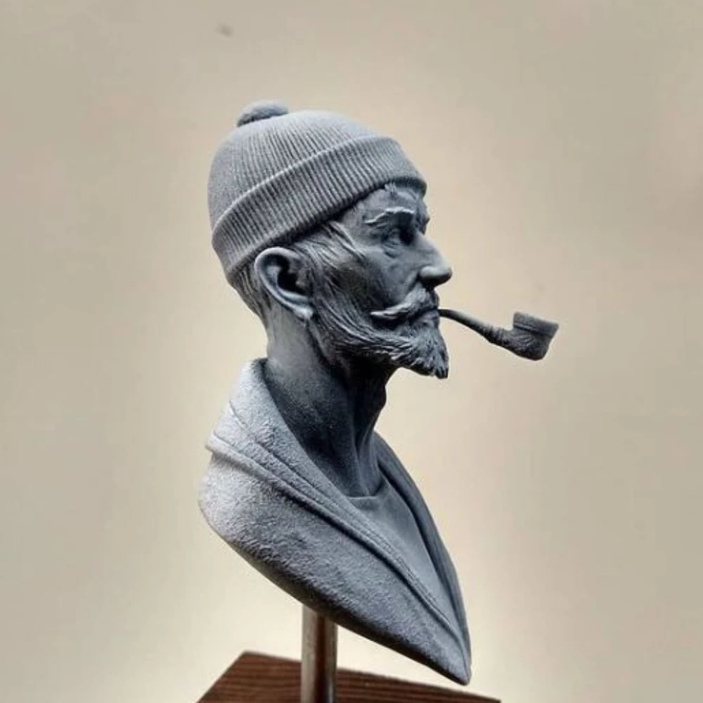 1/9 Resin bust Figure Unpainted model Kit, Sailor Old Man, unassembled and unpainted GK, 703X