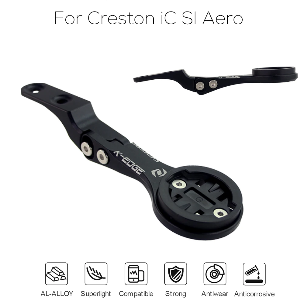 Syncros Ic Aero Front Computer Mount Speedometer Mount GPS/Garmin/Bryton/Wahoo Inserts Fits Creston Ic Sl Aero Cockpit