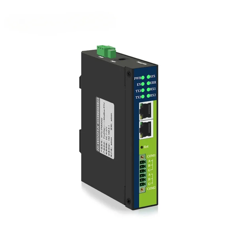 EtherNet/IP to ModBus485RTU Gateway 10-way Synchronous Acquisition No Programming Required EIP Industrial Module