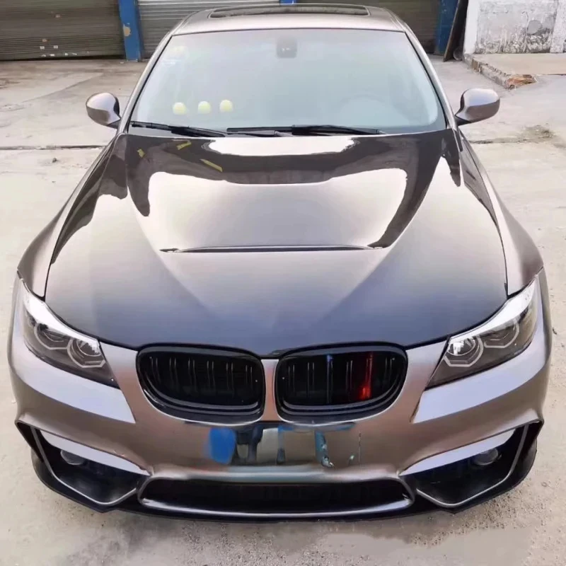 Carbon Fiber Front Engine Hood Sedan High Strength Lightweight Sport Style Easy Installation Factory Direct Car Accessories
