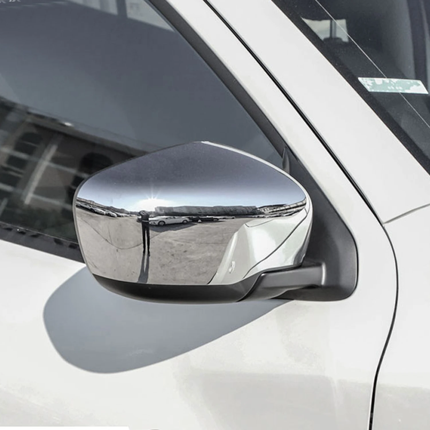 

Car Accessories For Nissan Frontier 2022-2025 / Navara 2015-2022 Exterior Rearview Side Mirror Cover Wing Cap Exterior Door Case
