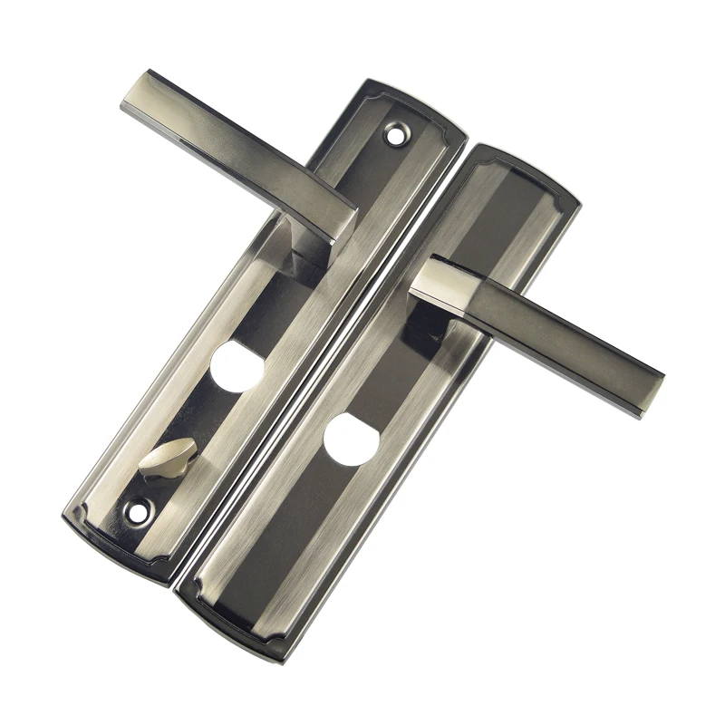 Original Baode'an Meixin anti-theft door special handle old-fashioned security AFS semi-round hole door lock panel handle