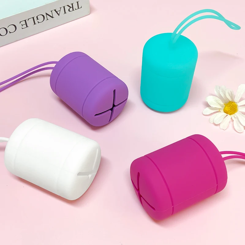 1Pcs Portable Menstrual Cup Medical Silicone Lady Women Menstrual Period Cup With Storage Case Feminine Hygiene Product
