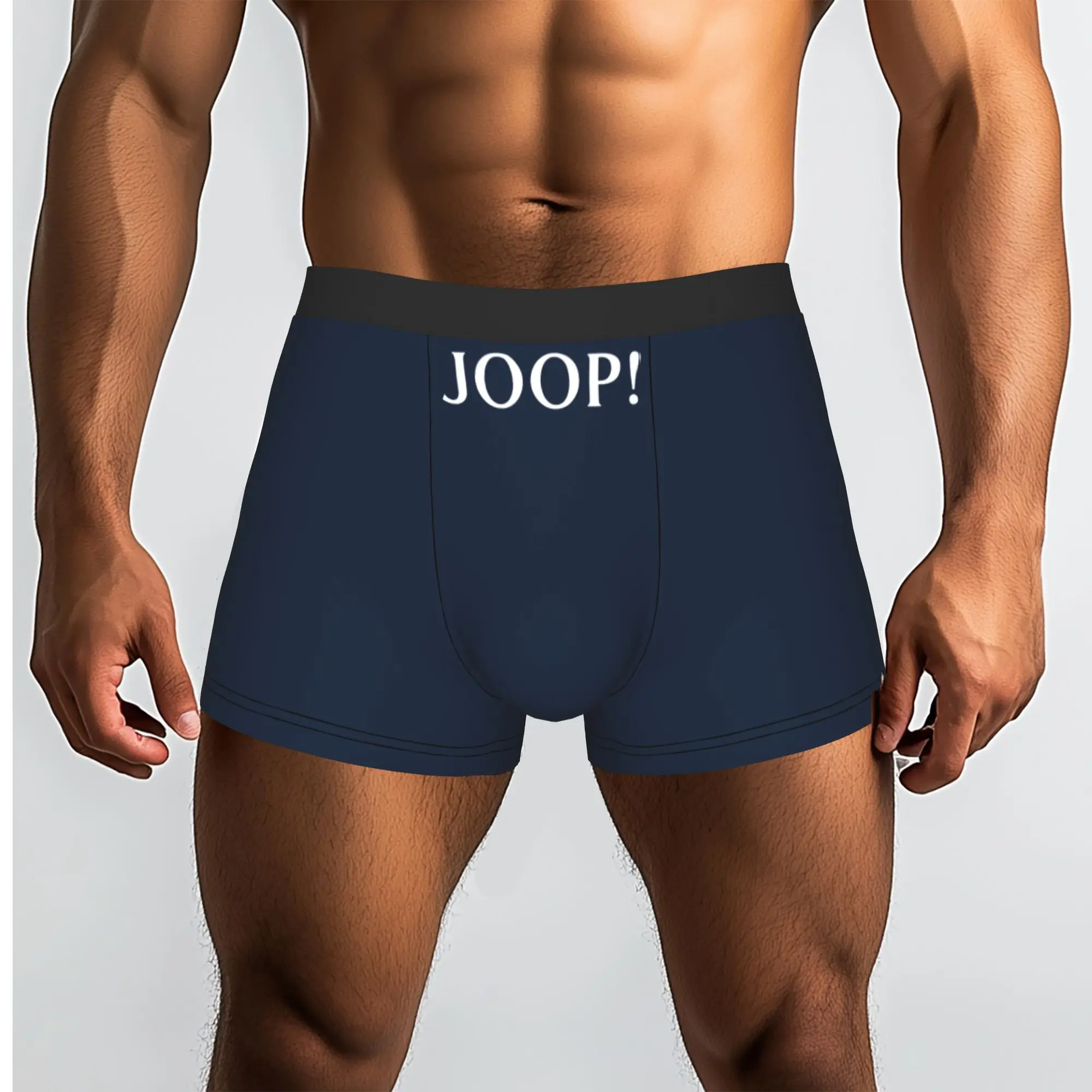 Custom J-joops Underwear Men Stretch  Boxer Briefs Shorts Panties Soft Underpants For Homme