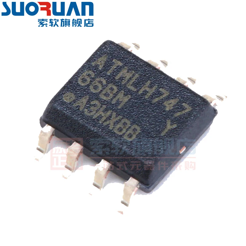 Free shipping     AT93C66B-SSHM-T SOIC-8   EEPROM     10PCS