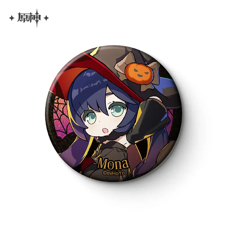 Genshin Impact Official Quirky Cross-Dressing Theme Series Q Badge Game Peripherals Accessories