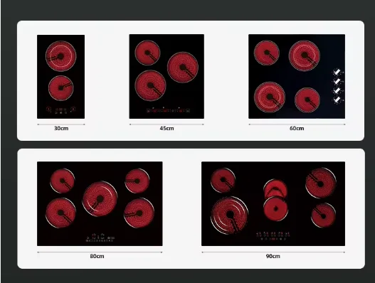Electric Ceramic Stove Four-Hot Plate  Cooktop with Built-in Vitro Ceramic Hob Supplier