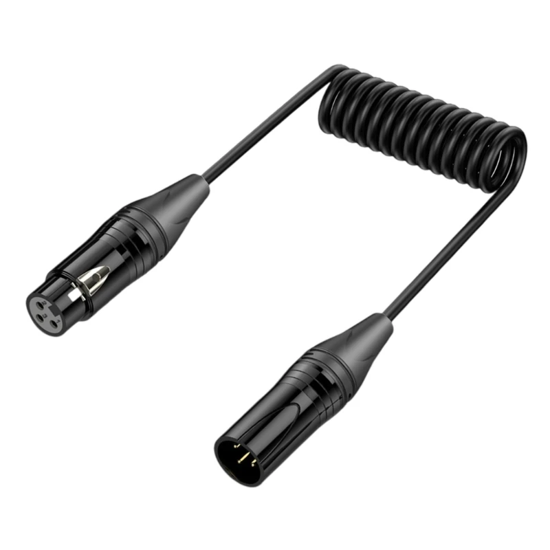 

Flexible Spring 3Pin Cable 3Pin Male to Female for Live Sound Equipments