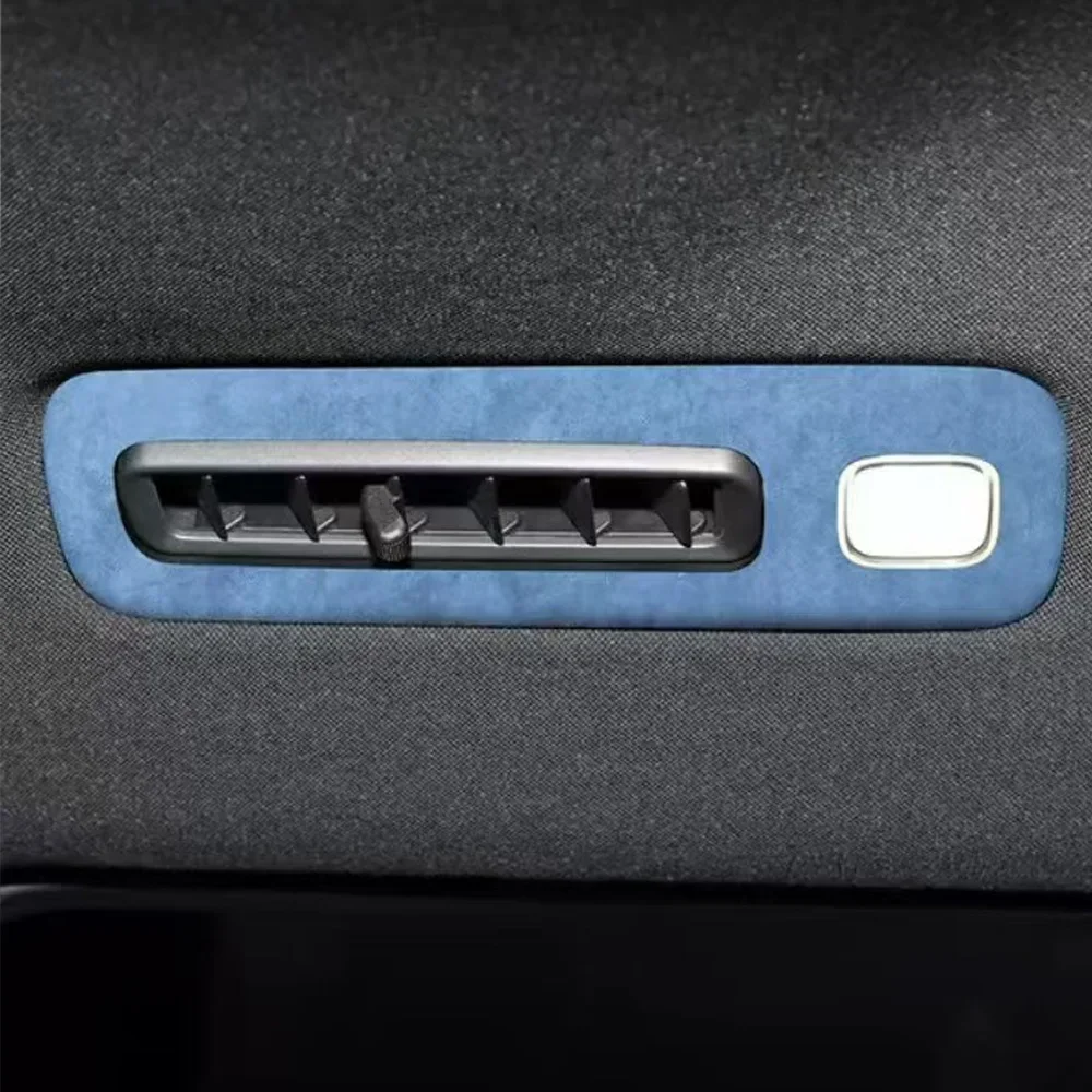 Fur Covered Rear Reading Light Ultra-thin Sticker Interior Reading Light Decoration Fit For BAIC JISHI polestone 01 Rox 01
