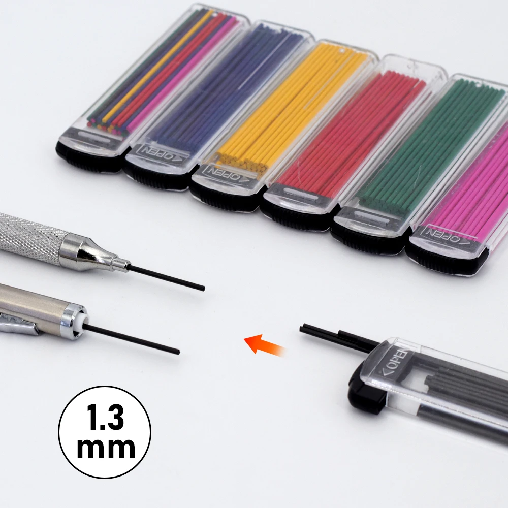 30 шт./1 коробка, 1,3 мм, смен – обзор и цена Mechanical Pencil Lead