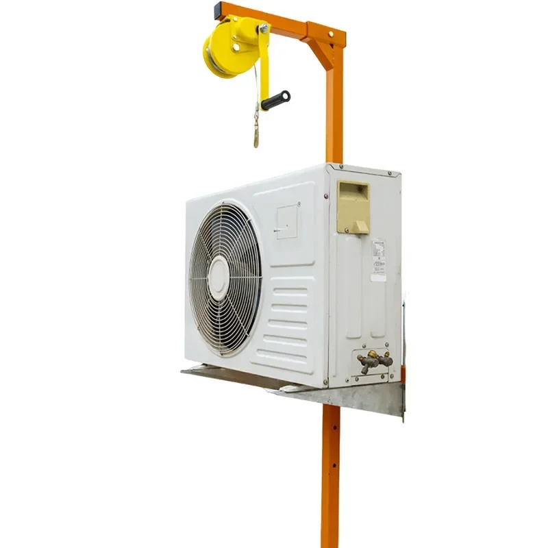 

for1200 lb Stainless Steel Outside Installation Lifting Crane Self-locking Manual Winch Assembly Air Conditioner