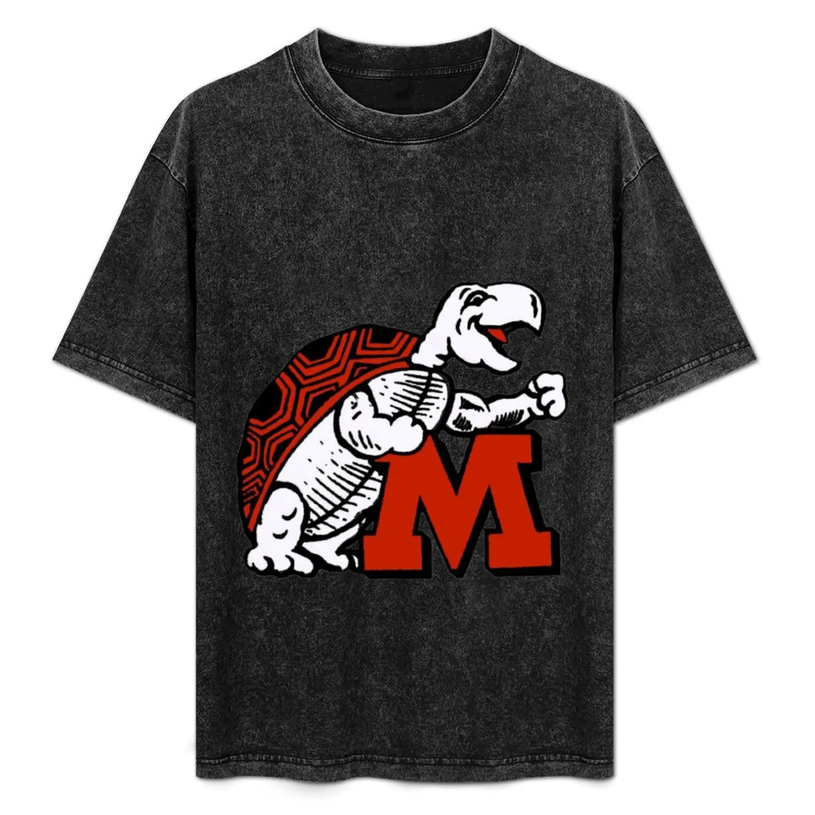 

Old UMD Large T-Shirt Simple Graphic Design T-Shirt