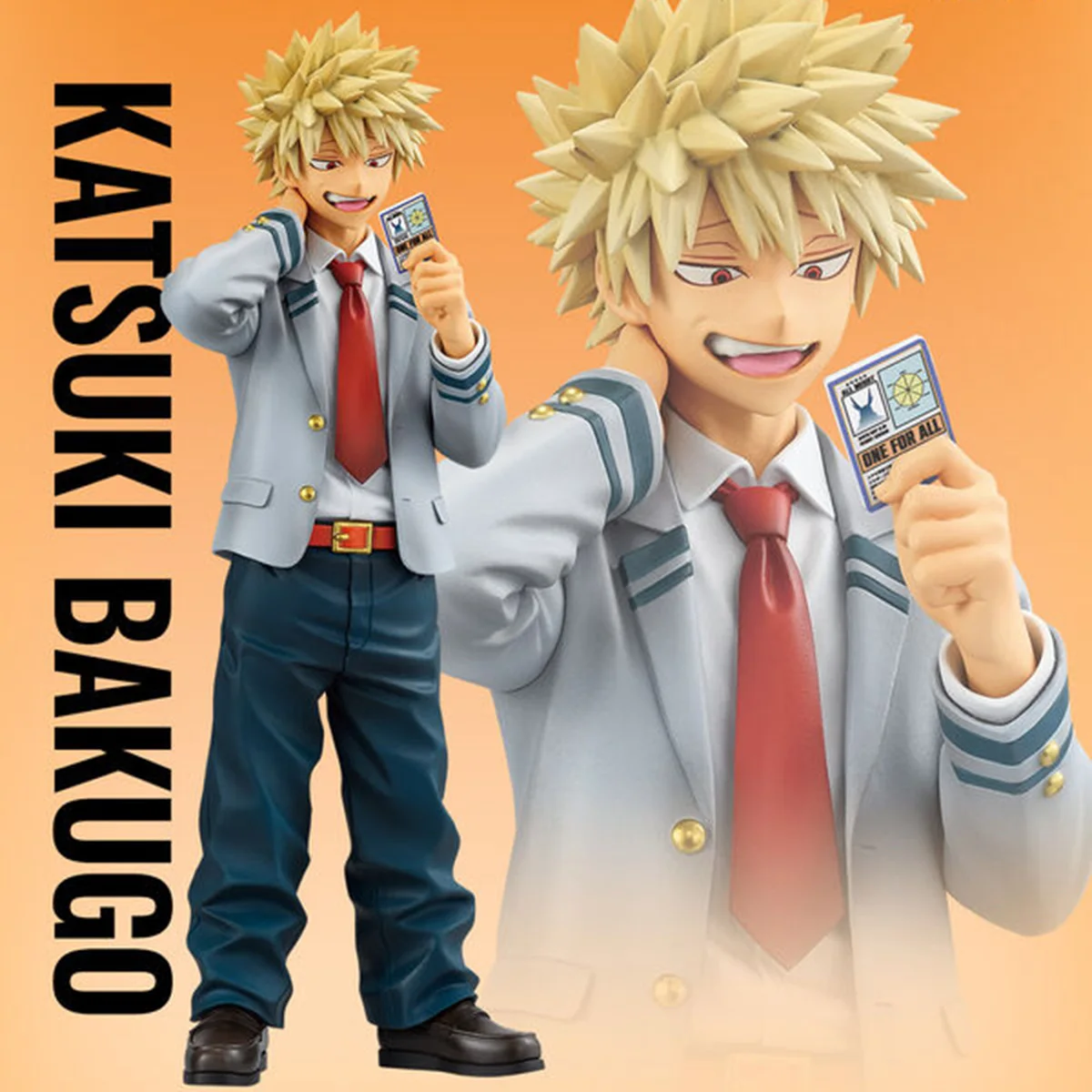 My Hero Bakugou Katsuki Anime Action Figure Model Statue Desktop Ornament Collectible Small Gift Halloween Christmas