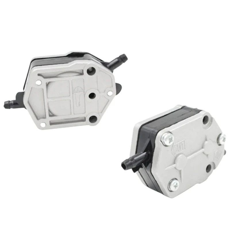 2 Pcs 6A0-24410 Fuel Pump For Yamaha 25 30 40 50 60 70 75 80 85 HP 2-Stroke Outboard 692-24410-00 6A0-24410-00