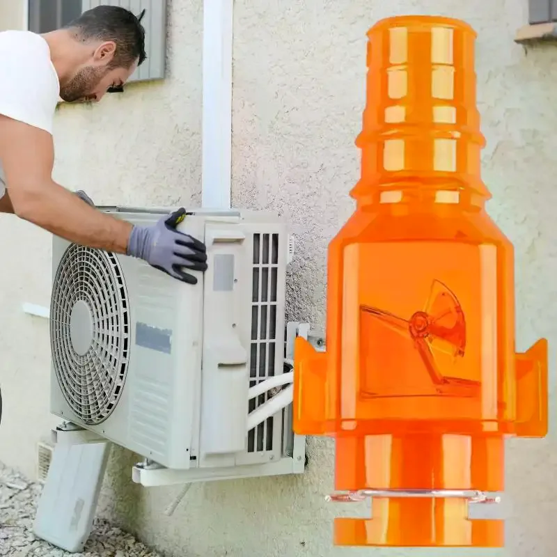 Three-Proof Air Conditioner Drain Valve Anti-Backflow One-Way Check Fitting for Commercial HVAC System Drainage Use