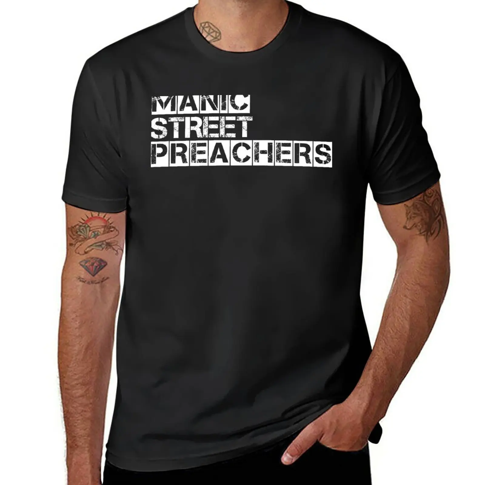 

New MANIC STREET PREACHERS BAND T-Shirt korean fashion tops sports fan t-shirts quick drying shirt plain white t shirts men