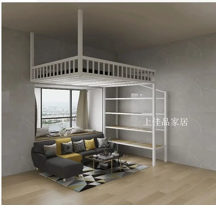 European style hanging small loft loft loft bed hammock