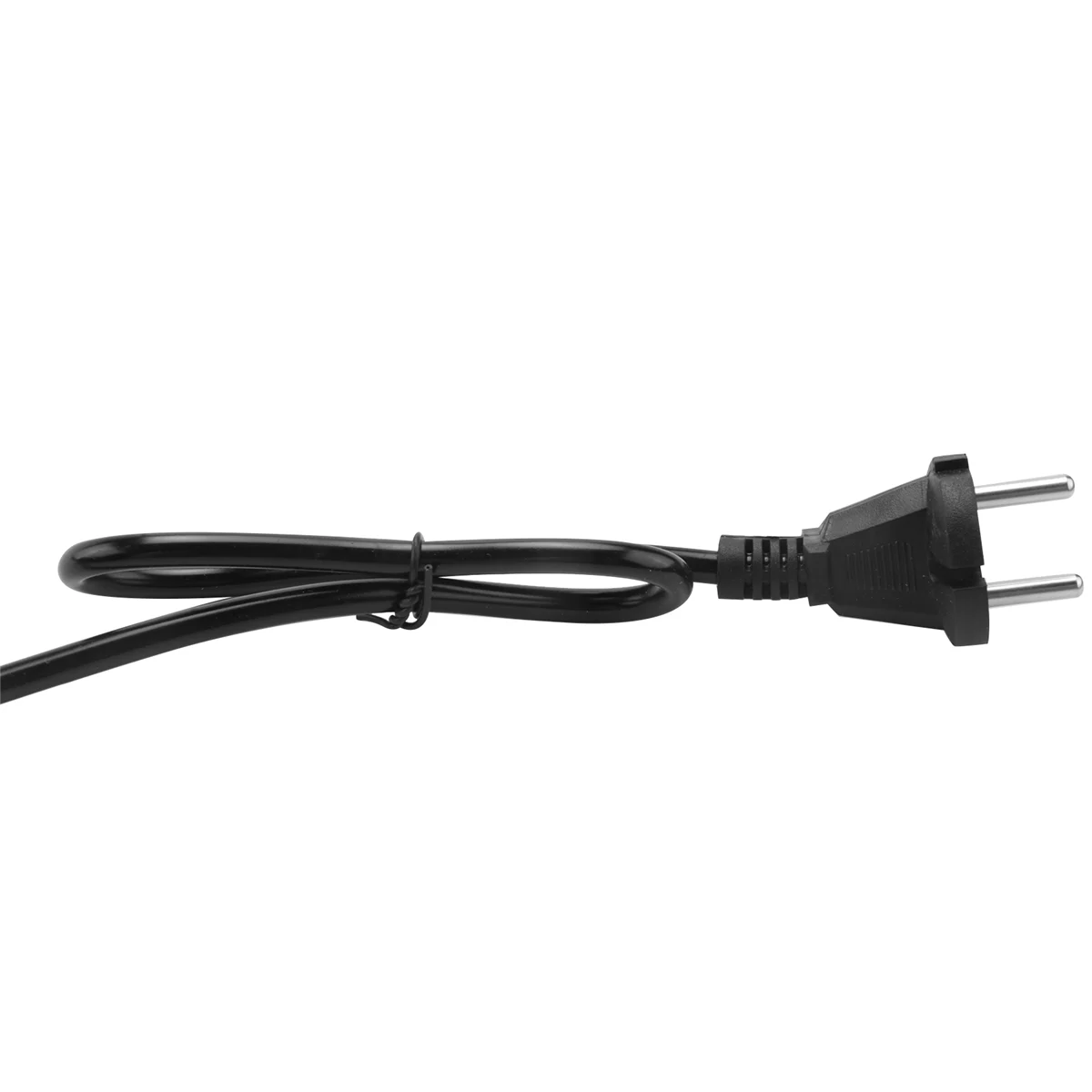 Cooktop elétrico com queimador único, compacto e portátil, placa quente de temperatura ajustável, 1500W, plugue UE preto e inoxidável