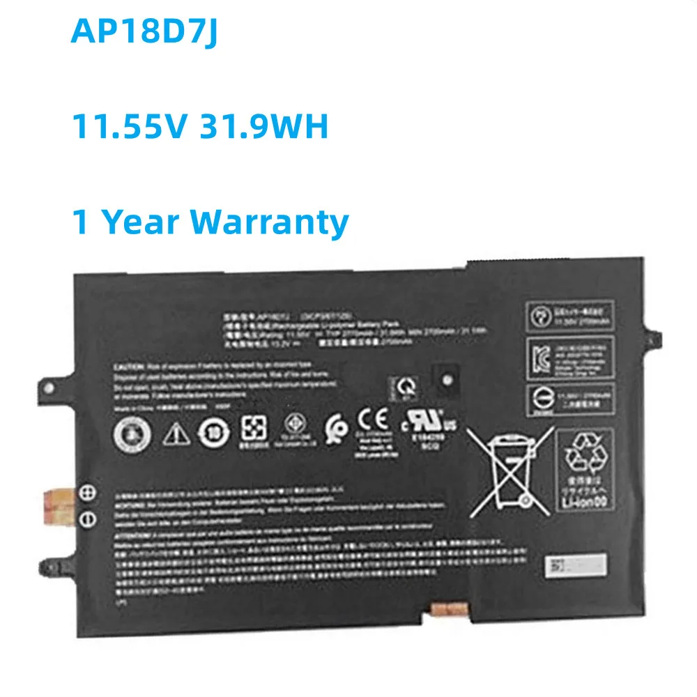 New 31.9WH AP18D7J Laptop Battery For Acer Swift 2019 SF714-52T-71JW 74AT 50QJ 54XE 70XR 598Y 72QY 734F 741M 75G4 76BA 76X0 79XN